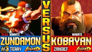 SF6 Zangief (Kobayan Vs Top #3 Terry Zundamon) ▰ High Level