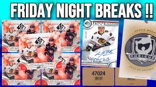 Friday Night Hockey Breaks !! - SP Authentic, CUP & Bedard Hunt !!