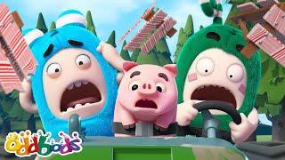 NEW  Rescue Racers | Oddbods Full Episode | Funny Cartoons for Kids