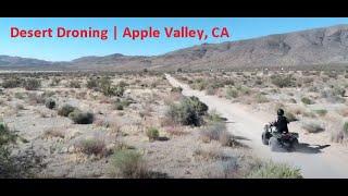 #drone vs #atv   ️   Apple Valley #california