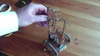 A Stirling Engine stripped down so that you can see how it was made