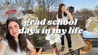 ENGLISH PHD VLOG: becoming a morning person & thinking out loud about my dissertation research