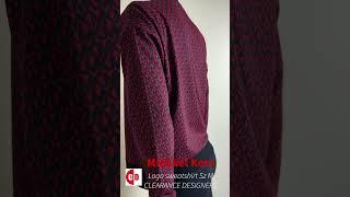 $98 Michael Kors Women’s Long Sleeves Shirt Sz M