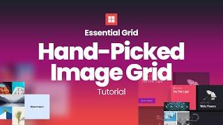 Essential Grid - Make a Gallery from Selected WordPress Images