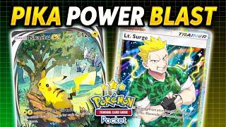 THIS Pikachu EX Deck Might Actually Be S TIER! - Pokemon Pocket