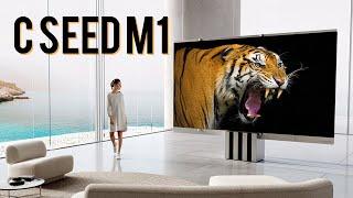 C SEED M1   The World´s First Foldable 165 Inch MicroLED TV