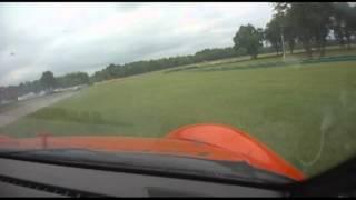 Porsche Cayman 180 degree spin at VIR