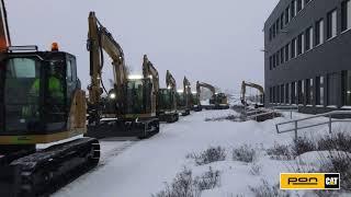 Delivery of 10 battery electric excavators (2x320Z-Line and 8x310Z-Line) by Pon Equipment Norway