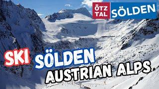 Extreme skiing in Sölden, Austria - Giggijoch, Rettenbach & Tiefenbach