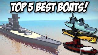 TOP 5 BEST SHIPS IN MILITARY TYCOON ROBLOX!