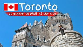 TORONTO & NIAGARA FALLS • CANADA • Travel Guide • 20 THINGS TO DO | 4K