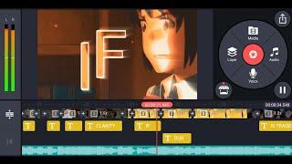 Transisi cepat di kinemaster - Tutorial Pengeditan AMV 3D.