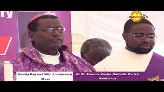 Family Day and 86th Anniversary Mass held at St.Francis Xavier Parish Parklands.