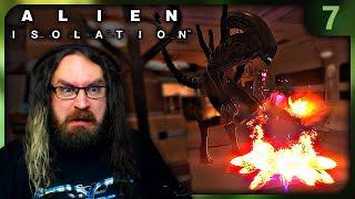 Playing catch with the Alien! | Let's Play Alien: Isolation - Ep. 7 [Blind Playthrough]