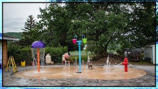 DIY Backyard Splash Pad - Building the Fixtures