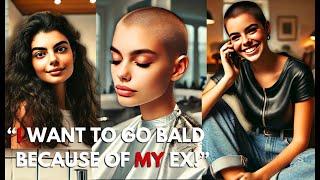 After Cheating Boyfriend Beautiful Woman Goes Bald - Haircut Stories