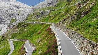 Stelvio - the complete 48 curves edition. Porsche Drive up the East Ramp