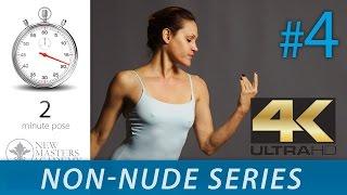 Figure Drawing Reference Images Art Model (NON-NUDE SERIES DLDS #4) in Ultra HD 4K