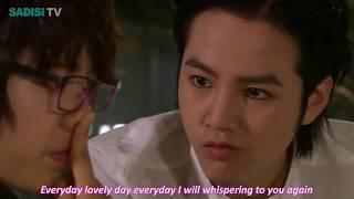 Park Shin Hye sings Lovely Day with Jang Geun Suk - You're Beautiful 미남이시네요 Drama OST ENG SUB