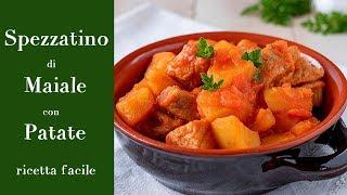 PORK STEW WITH POTATOES Easy Recipe - HOME MADE BY BENEDETTA