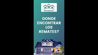 Dónde encontrar los remates? #rematesmil #comprarcarro #inversion #inversiones #remates