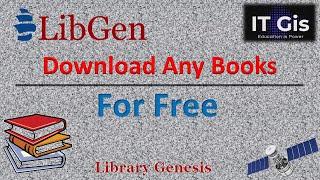 Download Any Books for Free in Pdf || Download Books || LibGen || Library Genesis || ITGIS