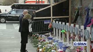 New Orleans: Bidens pay respects to the 14 people who lost lives in Bourbon Street attack (1-6-2025)