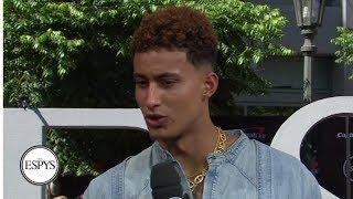 Kyle Kuzma had to be woken up when the Anthony Davis trade happened | 2019 ESPYS