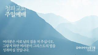 창조절 8주 예배 (2024년 10월 20일)