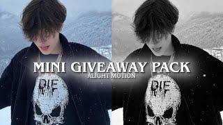 Giveaway Pack (Cc,Text Effects,Shakes) Alight Motion