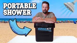 RinseKit Pro Review: Must-Have Portable Travel Shower for Adventurers