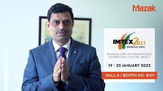 Invite | Imtex 2023 | Mazak India