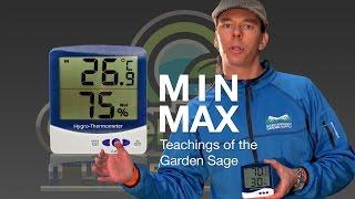 Min-Max Hygro Thermometer - The Garden Sage 2