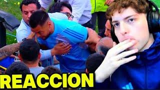 DAVOO XENEIZE REACCIONA Al CRUCE De ROMERO Con HINCHAS POST PARTIDO Vs RIVER PLATE