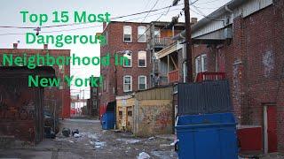 "New York's No-Go Zones: 15 Deadly Neighborhoods You Should NEVER Visit!"