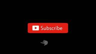 BLACK SCREEN || YOUTUBE SUBSCRIBE BUTTON WITH SOUND