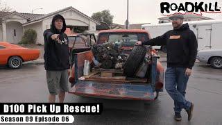 D100 Pick Up Rescue! - Roadkill S09E06 - Reality Car TV Show