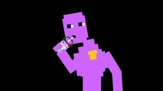 William Afton tries the Grimace Shake #fnaf #grimaceshake #aftonfamily #williamafton #meme