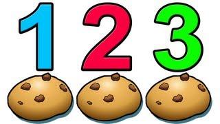 "Counting Cookies" - Learn to Count Numbers 1234 Preschool Children