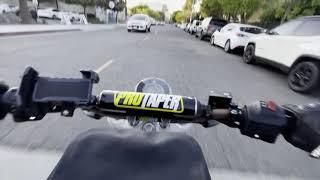Talking about ebikes | More Svartpilen 401 off-road in the city | Trying to race a BRZ