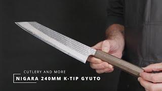 Nigara Hamono Kiritsuke Gyuto Japanese Chef’s Knife - Knife in Focus