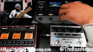 (IR) Bass Cabinet Comparison @ampegtv  SGT-DI Vs @ZoomSoundLab B6 MultiFX Procesor
