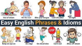 Easy English Phrases and Idioms / Learn English Idioms / Common English Idioms & Phrases