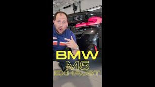 2023 BMW M5 COMPETITION EXHAUST 