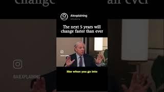 Ray Dalio on the next 5 years of Technology AI speech  #ai #tech #raydalio