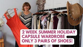 Summer Holiday Capsule Wardrobe