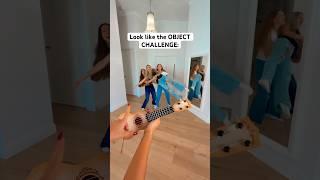 OBJECT CHALLENGE W/ ​⁠​⁠​⁠​⁠​⁠@Double_Date (Who did it best?! ) | Triple Charm #Shorts