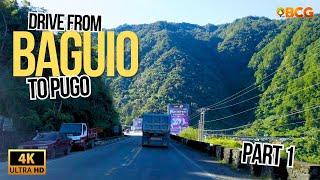 Relaxing Drive from Baguio City to Pugo - Part 1