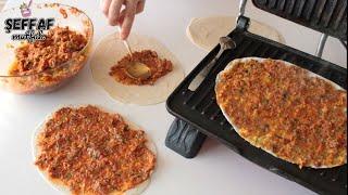 Lahmacun recipe in toaster