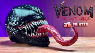 Venom Mask Goals Achieved with This Insane 3D Print!